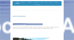 Desktop Screenshot of ferienwohnungen-schubert.de
